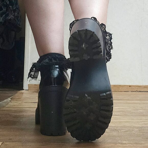 Chunky Platform Heels - Picture 3 of 4